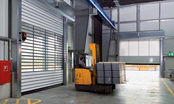 Hormann aluminium HSS6530 spiral roller door